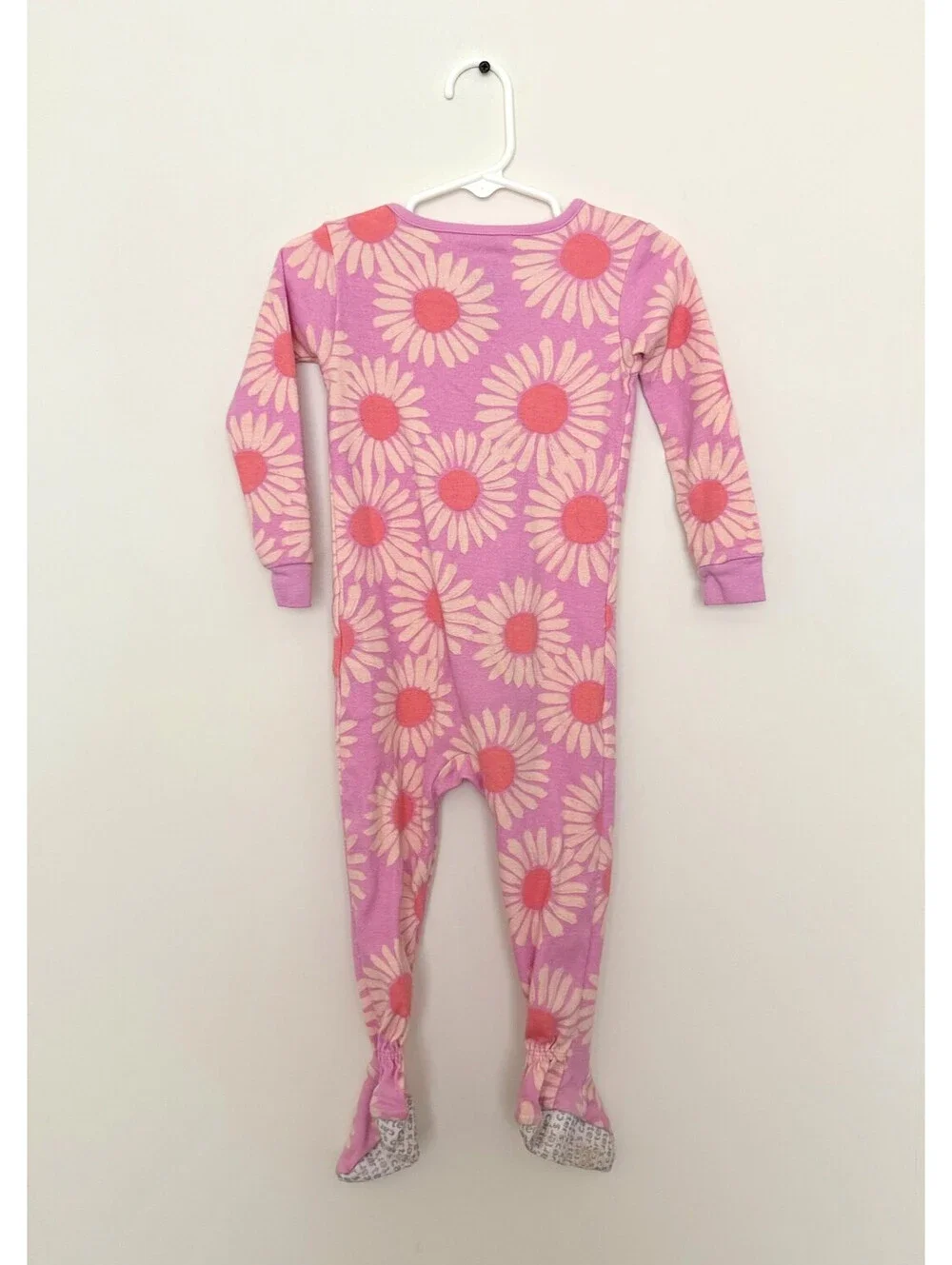 Carter's Baby Girl Daisy Footed Pajamas 24M